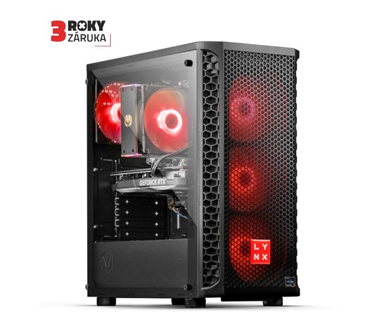 BAZAR - LYNX Challenger Ryzen 7 5700X 32GB 1T SSD NVMe RTX 4070 12G W11 Home - opravený