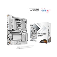 ASRock MB Sc AM5 X870 Challenger WiFi WHITE, AMD X870, 4xDDR5, 1xHDMI, 2xUSB4, WiFi