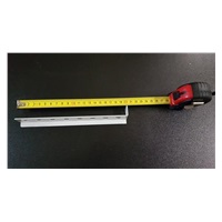 BAZAR - LEXI-Net 19" police s perforací 1U/650mm, nosnost 45kg, šedá - prohnutá