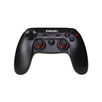 BAZAR - EVOLVEO Fighter F1, bezdrátový gamepad pro PC, PlayStation 3, Android box/smartph. Retail - Pošk. obal (Komplet)