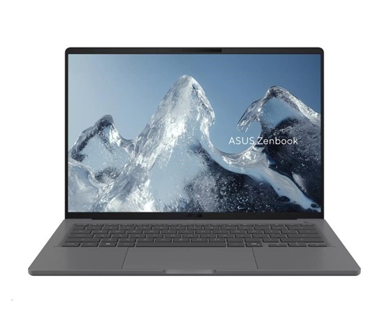 ASUS NTB Zenbook 14 (UX3407NA-OLED174W), Snap X2Elite X2E88100, 14" 1920 x 1200, 16GB, 512GB SSD, Adreno, W11 Home, Gray