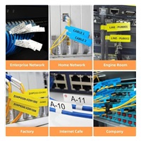 Niimbot štítky na kabely T 25x76mm 100ks Bílé pro B21, B21S, B3, B1S