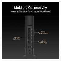 ASUS Router PRT-BE5000, 4x LAN,1x WAN,  5GHz, 1GB RAM