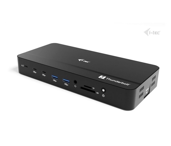 i-tec Thunderbolt 5 Triple Display Docking Station, M.2 slot, 6x USB, 2.5 GLAN, PD 140W