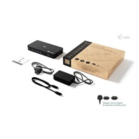 i-tec Thunderbolt 5 Triple Display Docking Station, M.2 slot, 6x USB, 2.5 GLAN, PD 140W