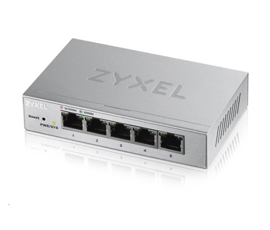 Zyxel GS1200-5 v3, 5 Port Gigabit  webmanaged Desktop Switch