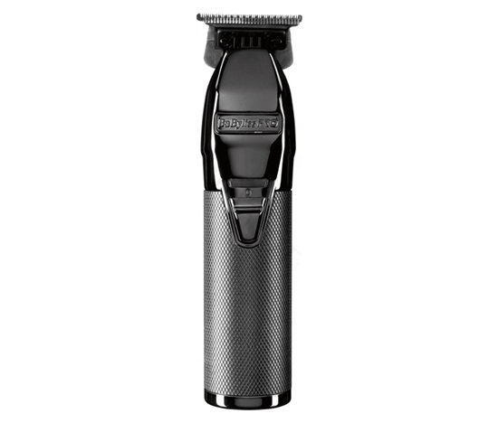 BaByliss PRO FX7870GSE konturovací zastřihovač šedý, 40mm T-čepel, zero gap, Li-Ion 120 min, 8 nástavců