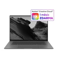 ASUS NTB Zenbook S 16 OLED (UM5606GA-OLED591XZ), AI 7 445, 16" 3K, 32GB, 512GB SSD, Radeon, W11 Pro, Scandinavian White