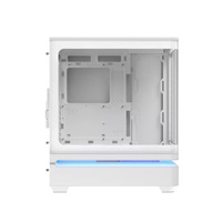 ASUS case PRIME AP304 TG ARGB WHITE, ATX, Průhledná bočnice, 4x120mm ARGB, bílá