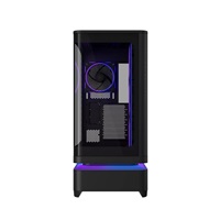 ASUS case PRIME AP304 TG ARGB BLACK, ATX, Průhledná bočnice, 4x120mm ARGB, černá