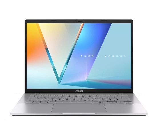 ASUS NTB Vivobook S14 (M3407GA-OLED013WZ), Ryzen AI 7 445, 14" 1920 x 1200, 16GB, 512GB SSD, Radeon, W11 Home, Silver