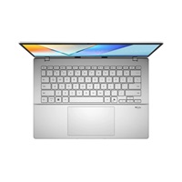 ASUS NTB Vivobook S14 (M3407GA-OLED013WZ), Ryzen AI 7 445, 14" 1920 x 1200, 16GB, 512GB SSD, Radeon, W11 Home, Silver