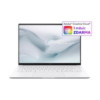 ASUS NTB Zenbook S14 OLED (UX5406SA-OLED720XZ), Ultra7 258V, 14" 2880 x 1800, 32GB, 512GB SSD, Intel Arc, W11 Pro, White