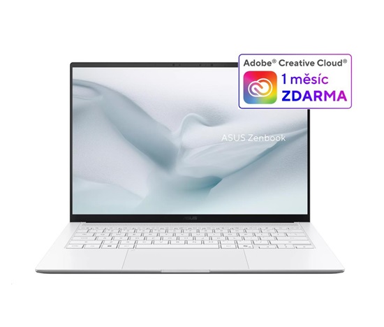ASUS NTB Zenbook S14 OLED (UX5406SA-OLED720XZ), Ultra7 258V, 14" 2880 x 1800, 32GB, 512GB SSD, Intel Arc, W11 Pro, White