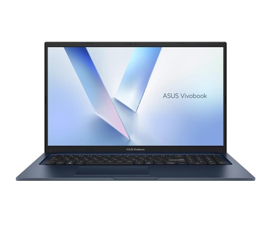 ASUS NTB Vivobook 17 (X1704VA-AU986Z),Core 3 100U, 17.3" 1920 x 1080, 8GB, 512GB SSD, Intel Graphics, No OS, Blue