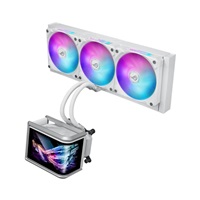 ASUS vodní chladič CPU AIO ROG RYUO IV SLC 360 ARGB, 3x120 mm, LGA1851, AM5, bílá