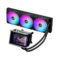 ASUS vodní chladič CPU AIO ROG RYUO IV 360 ARGB, 3x120mm, LGA1851, AM5, černá