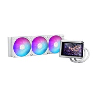 ASUS vodní chladič CPU AIO ROG RYUO IV 360 ARGB, 3x120mm, LGA1851, AM5, bílá