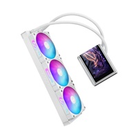 ASUS vodní chladič CPU AIO ROG RYUO IV 360 ARGB, 3x120mm, LGA1851, AM5, bílá