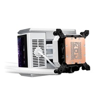 ASUS vodní chladič CPU AIO ROG RYUO IV 360 ARGB, 3x120mm, LGA1851, AM5, bílá