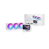 ASUS vodní chladič CPU AIO ROG RYUO IV 360 ARGB, 3x120mm, LGA1851, AM5, bílá
