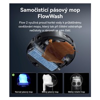 Narwal Flow 2 - AI robotický vysavač s pásovým mopem a samočistící stanicí