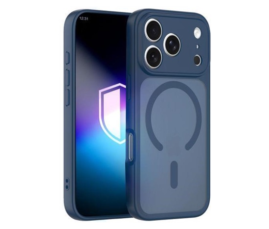 3mk ochranný kryt Misty MagCase Blue pro Apple iPhone 17 Pro