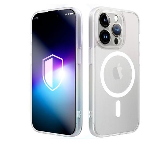 3mk ochranný kryt Misty MagCase White pro Apple iPhone 15 Pro Max