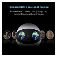 BAZAR - Enabot EBO Air2 Plus - Robotický AI společník s 3K kamerou - Poškozený obal (Komplet)