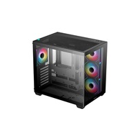 BAZAR - DEEPCOOL Case CG530 4F, ATX, Průhledná bočnice, černá - Poškozený obal (Komplet)