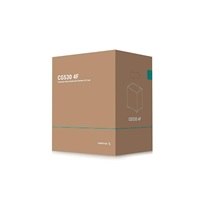 BAZAR - DEEPCOOL Case CG530 4F, ATX, Průhledná bočnice, černá - Poškozený obal (Komplet)