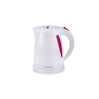 BAZAR - ORAVA VK-3117 R rychlovarná konvice, 2000 W, 1.7 l, automatické vypnutí, růžová / bílá - Poškozený obal (Komplet
