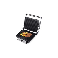 BAZAR - Orava Grillchef 4 elektrický kontaktní gril, 2000 W, regulace teploty, manuální ovládání, tepelně izolovaná ruko