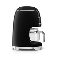 Smeg Retro Style DCF02BLEU překapávač kávy černý, 10 šálků, 1,25 l, automatický start, keep warm