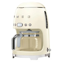 Smeg Retro Style DCF02CREU překapávač kávy béžový, 10 šálků, 1,25 l, automatický start, keep warm