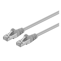 Premiumcord Patch kabel CAT 6a S-FTP,RJ45-RJ45,LSOH, AWG 26/7 0,25m šedá