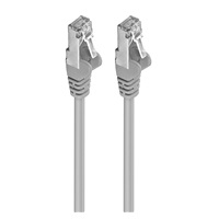 Premiumcord Patch kabel CAT 6a S-FTP,RJ45-RJ45,LSOH, AWG 26/7 7m šedá