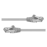 Premiumcord Patch kabel CAT 6a S-FTP,RJ45-RJ45,LSOH, AWG 26/7 10m šedá