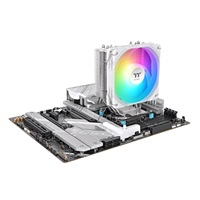BAZAR - THERMALTAKE Chladič CPU UX400 ARGB, 1x120mm, LGA1851, AM5, bílá - Poškozený obal (Komplet)