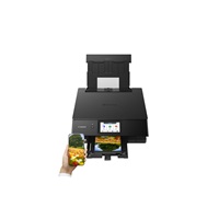 BAZAR - Canon PIXMA Tiskárna TS8750 Černá MF(tisk,kopírka,sken,cloud) A4, 15obr./min., LCD, USB, Wi-Fi - Poškozený obal