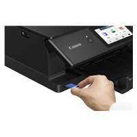 BAZAR - Canon PIXMA Tiskárna TS8750 Černá MF(tisk,kopírka,sken,cloud) A4, 15obr./min., LCD, USB, Wi-Fi - Poškozený obal