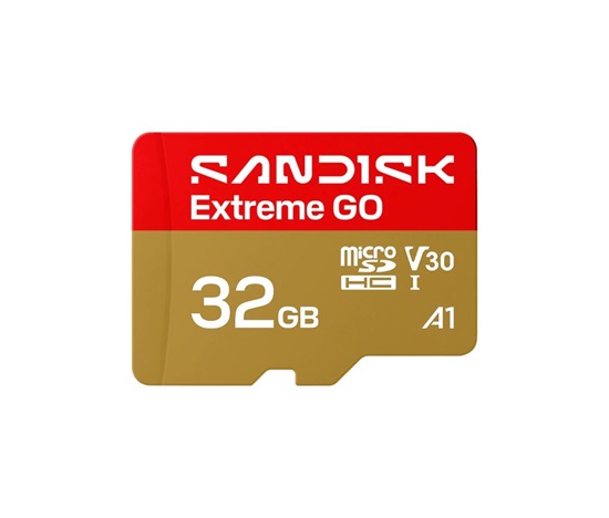 SanDisk micro SDHC karta 32GB Extreme GO (100 MB/s , UHS-I U3 V30)