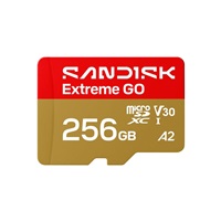SanDisk micro SDXC karta 256GB Extreme GO (240 MB/s , UHS-I U3 V30) – náhled 1