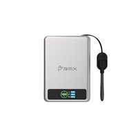 BMX SolidSafe™ 10K Solid-State Magnetic Power Bank, Silver