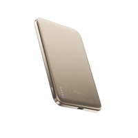 BMX SolidSafe™ Air Titanium 5K Qi2 Wireless Magnetic Power Bank, Gold