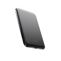 BMX SolidSafe™ Air Titanium 5K Qi2 Wireless Magnetic Power Bank, Black