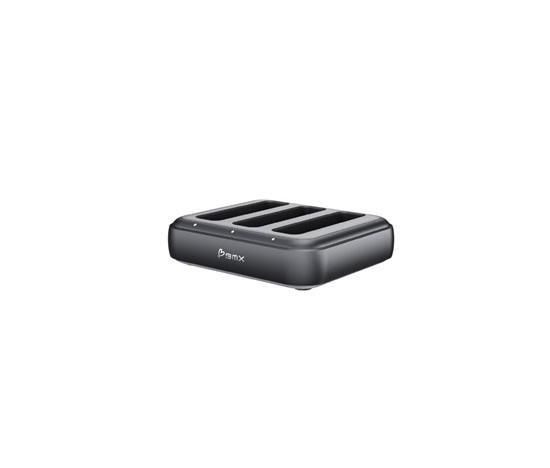 BMX SolidSafe™ 3 Bay Charging Dock, Black
