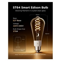Govee Smart žárovka ST64 RGBWW 5W-40W 500lm E27 Long Life, Matter