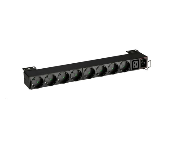 Eaton FlexPDU, 1U, vstup C20, 4 kW, 16 A, 200-240 V, zásuvky: (1) C19/(8) SHUKO, DIN