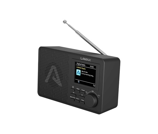 LAMAX RadioVox1 DAB - Přenosné DAB+ rádio s FM tunerem a Bluetooth